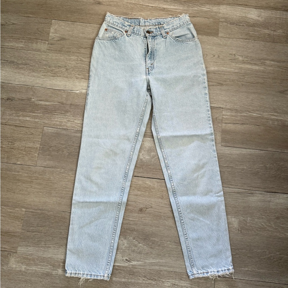 Vintage Orange Tab Levi’s 912 Light Wash - Picture 3 of 7